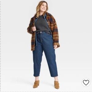 Universal Thread Super High-Rise Balloon Jeans Dark Wash 18W